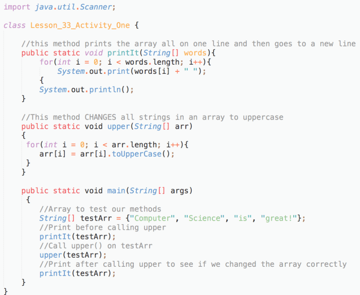 Unit 2 lesson 8 coding activity 1