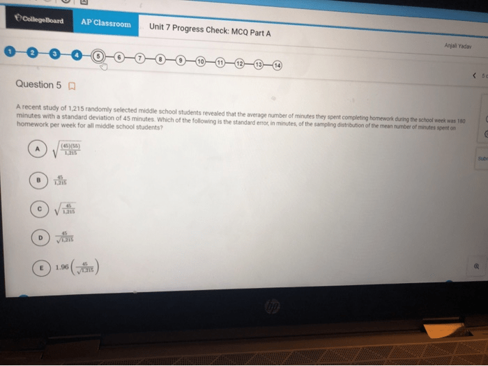 Ap csa unit 7 progress check mcq