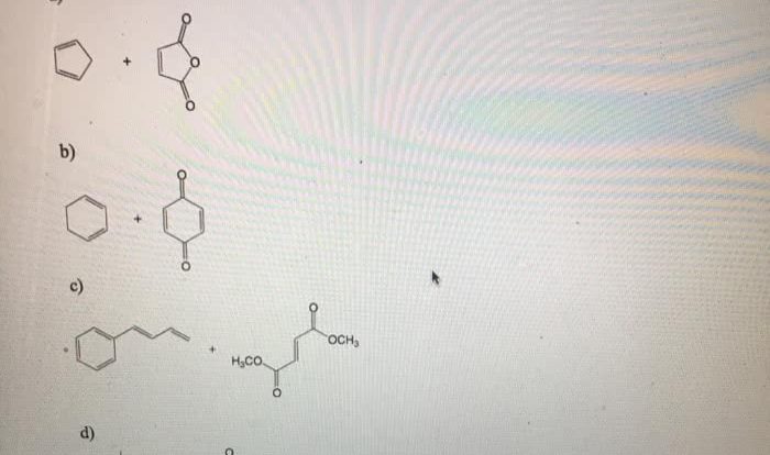 Alder predict diels following reactions transcribed text show